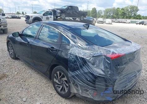 2018 Honda Civic Ex из США, поврежденный, VIN 19XFC2F71JE008425